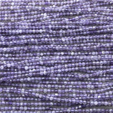 Amethyst Purple Crystal Small Beads 2/3/4mm Faceted Cut DIY Gem