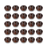 200pcs 7x12mm Natural Brown Wooden Abacus Beads for DIY Jewelry