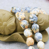 Rainbow Riverstone Skull Beads 10mm for DIY Jewelry Making