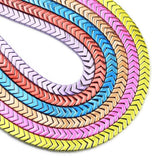 8x3MM Hematite Nano Red Arrow Shape Spacer Loose Beads