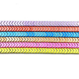 8x3MM Hematite Nano Red Arrow Shape Spacer Loose Beads