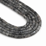 Labradorite Rondelle Bead Round Disc Cylinder Beads for Jewelry Making 15''