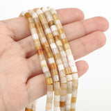 4x4mm Pink Aventurine Rondelle Beads 15''