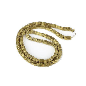 Hematite Square Beads Electroplated for DIY Jewelry Making