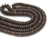 4mm Coconut Shell Flat Round Wood Beads DIY Spacer Beads