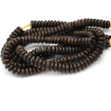 4mm Coconut Shell Flat Round Wood Beads DIY Spacer Beads