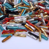 OlingArt Mixed Tube bead 2x9mm 65g/lot Twist Bugles Glass Seed Beads