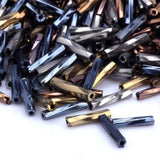 OlingArt Mixed Tube bead 2x9mm 65g/lot Twist Bugles Glass Seed Beads