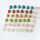 20x15mm Twist Leaf Lampwork Bead DIY Jewelry Making Pendants