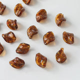 20x15mm Twist Leaf Lampwork Bead DIY Jewelry Making Pendants