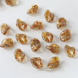 20x15mm Twist Leaf Lampwork Bead DIY Jewelry Making Pendants