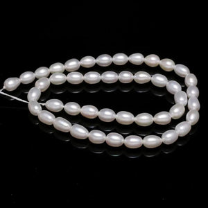 6-7mm Natural Freshwater Pearl Beads for Jewelry Making