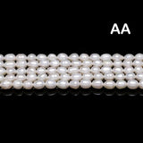 6-7mm Natural Freshwater Pearl Beads for Jewelry Making