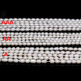 6-7mm Natural Freshwater Pearl Beads for Jewelry Making