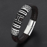 10pcs Stainless Steel Large Hole Spacer Beads for Bracelet DIY Jewelry Making