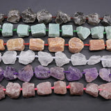 Irregular Big Gemstone Bead Quartz Howlite Natural Stone DIY Jewelry Making