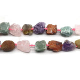 Irregular Big Gemstone Bead Quartz Howlite Natural Stone DIY Jewelry Making