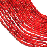 Coral Stone Spacer Beads for DIY Jewelry Making 5x8-6x12m