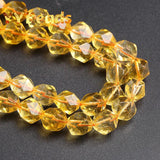 5A Citrine Beads Yellow Crystal Charms Jewelry Making DIY Bracelets 6 8 10mm