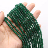 Natural Stone Beaded Faceted Abacus Gemstone Loose Isolation Accessories