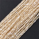 Tiny 2 3 4 MM Shell Beads Small Round for Jewelry Making DIY