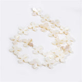 20mm Cross Shape Natural Pearl Mother Bead Shell Beads Necklace Bracelet