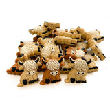 10Pcs Highland Cow Silicone Beads for DIY Jewelry Making