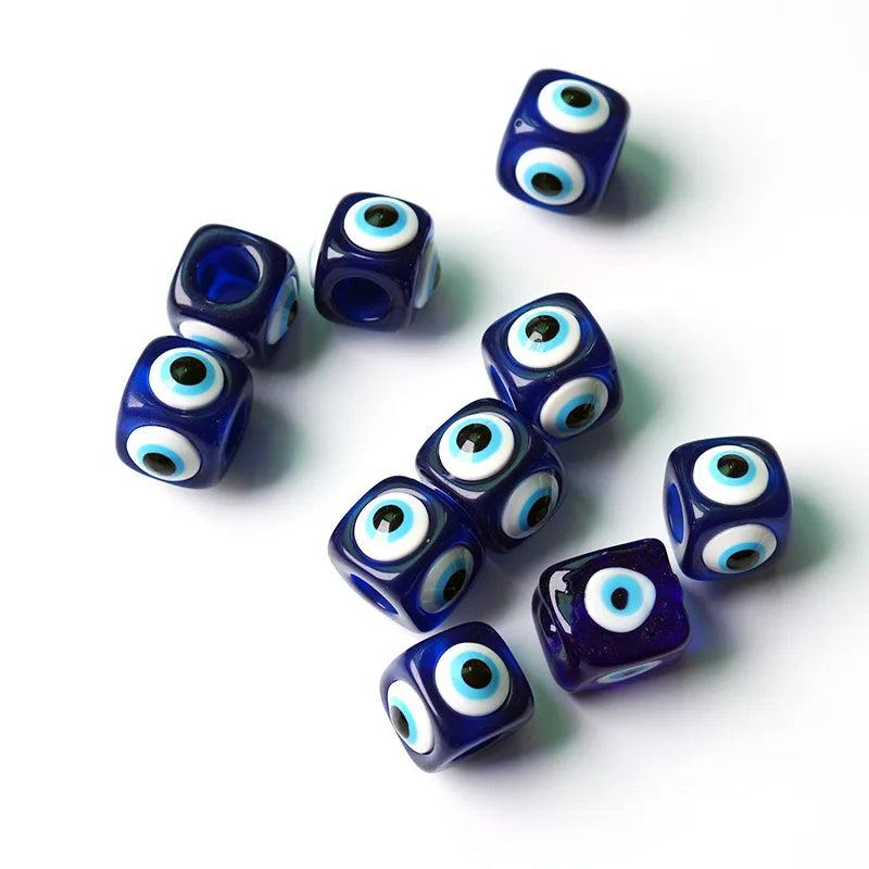 Meibeads 16MM Evil Eye Resin Spacer Beads Jewelry Making Diy 5pcs