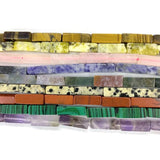 4x13mm Amethyst Natural Stone Beads for DIY Jewelry Making 15 Inches
