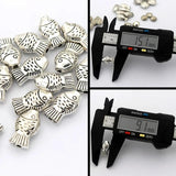 30pcs Tibetan Silver Fish Spacer Charm Beads for DIY Jewelry Making