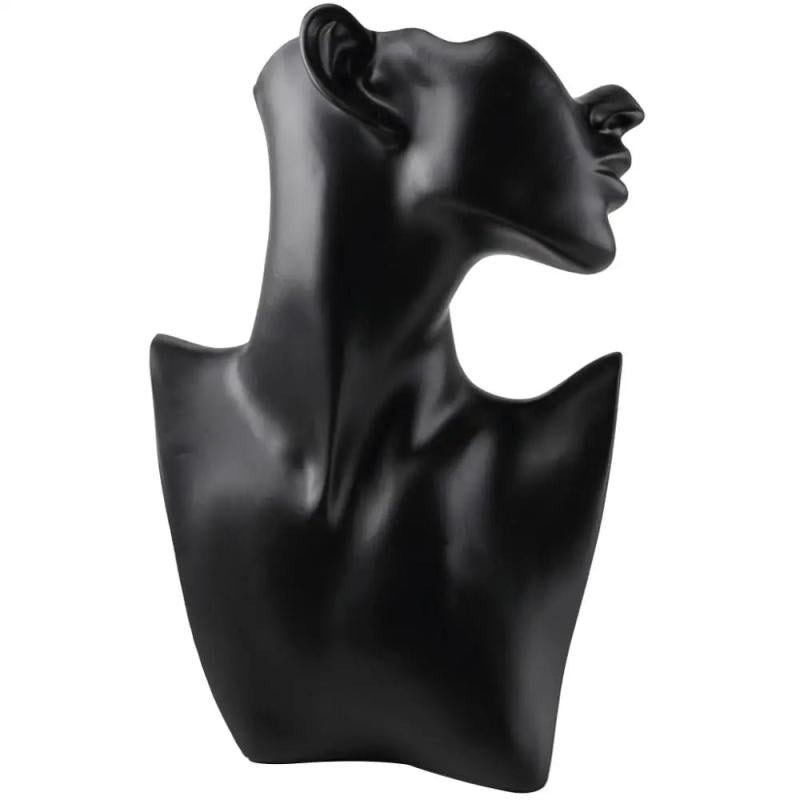 Jewelry Stand Organizer Mannequin Display Bust Necklace Pendants Model