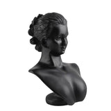 Jewelry Stand Organizer Mannequin Display Bust Necklace Pendants Model