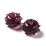10pcs Bumpy Lampwork Glass Beads DIY Jewelry Making Accessories