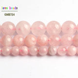 Madagascar Rose Quartz Bead Round Loose Beads 15