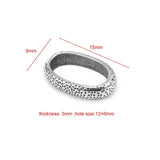 10Pcs Stainless Steel Large Hole Spacer Beads 12x6mm DIY Jewelry Making