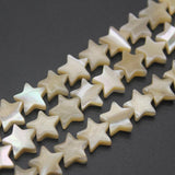Natural Trochid Shell Star Beads Seawater Mother Of Pearl Jewelry Making