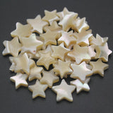 Natural Trochid Shell Star Beads Seawater Mother Of Pearl Jewelry Making