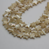 Natural Trochid Shell Star Beads Seawater Mother Of Pearl Jewelry Making