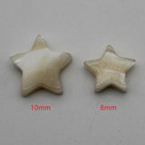 Natural Trochid Shell Star Beads Seawater Mother Of Pearl Jewelry Making