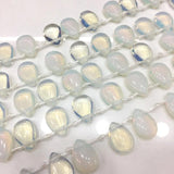 10*14mm Chalcedony Drops for DIY Hairpin Jewelry
