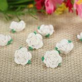 50pc 13mm Resin Rose Flowers Beads Diy Jewelry Making