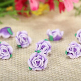 50pc 13mm Resin Rose Flowers Beads Diy Jewelry Making