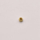 200 Pcs 3mm 18K Brass Gold-Plated Watermelon Beads For Jewelry Making JA0322