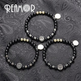 5pcs 316L Stainless Steel Round Cross Charms Beads 2mm Small Holes Beads