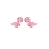 Kovict 10Pcs Dinosaur Silicone Beads Baby Teether DIY Jewelry Accessories