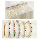 Pearls Beads Set DIY Beaded Bracelet
