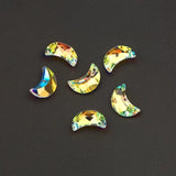 20mm Austria Moon Pendant 6722 Charms Crystal Glass Beads Rhinestone Gems
