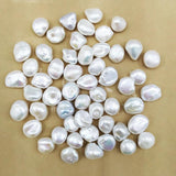 Baroque Freshwater Pearl Beads 11mm No Hole Round DIY Jewelry Making