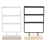 Earring Storage Display Rack, 36 Holes Rectangular