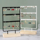 Earring Storage Display Rack, 36 Holes Rectangular